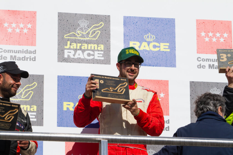 Pedrín, three-time champion in CECC, sponsored by Ralarsa