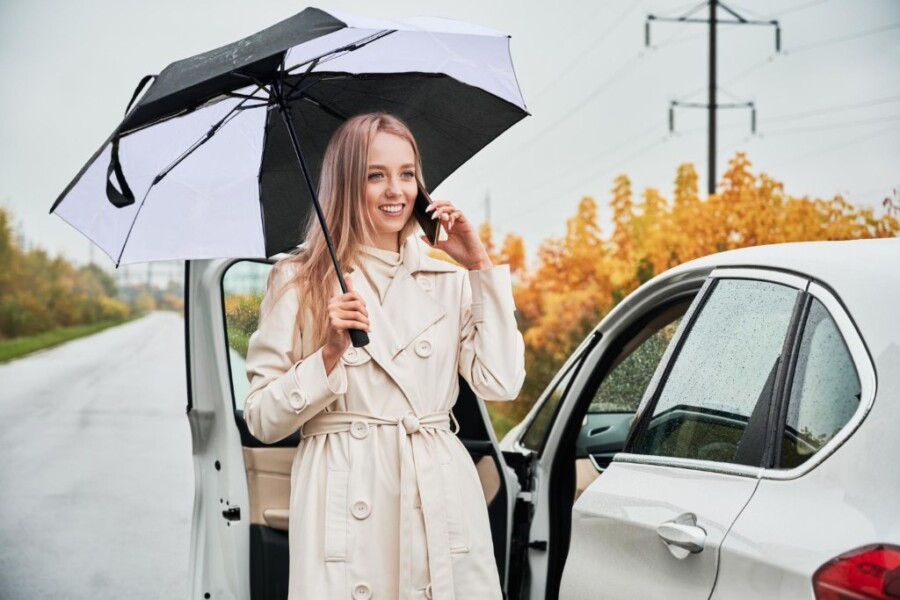 Lights, wipers, windows, and air: your allies for storms